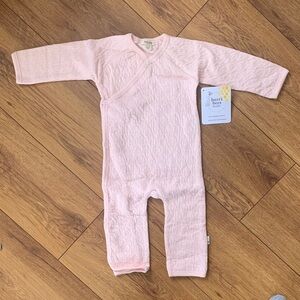 NWT Burt's Bees Blossom Quilted Romper